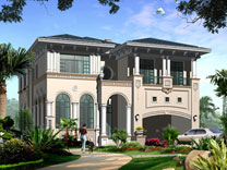 高檔別墅建筑全套圖紙_別墅設計圖紙,新農村別墅,農村自建房設計