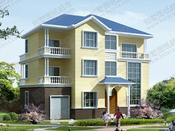 實(shí)用的三層復(fù)式別墅設(shè)計(jì)圖紙及效果圖_別墅設(shè)計(jì)圖紙,農(nóng)村房屋設(shè)計(jì)圖