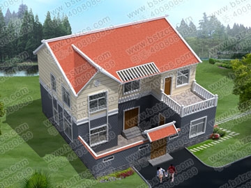 新農村二層住宅圖紙_別墅設計圖紙,新農村別墅,農村自建房設計