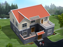 新農(nóng)村二層住宅圖紙_別墅設(shè)計(jì)圖紙,新農(nóng)村別墅,農(nóng)村自建房設(shè)計(jì)