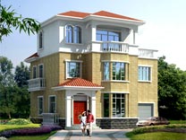 某單體別墅建筑全套圖紙_別墅設計圖紙,新農村別墅,農村自建房設計