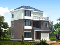 鄉村三層別墅設計_別墅設計圖紙,新農村別墅,農村自建房設計