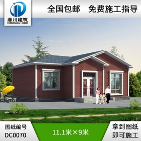 農村住宅施工圖含效果圖_別墅設計圖紙,新農村別墅,農村自建房設計