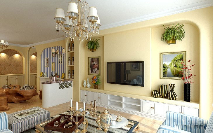 用好這幾個搭配原則，讓你家的電視背景墻總是美美的！