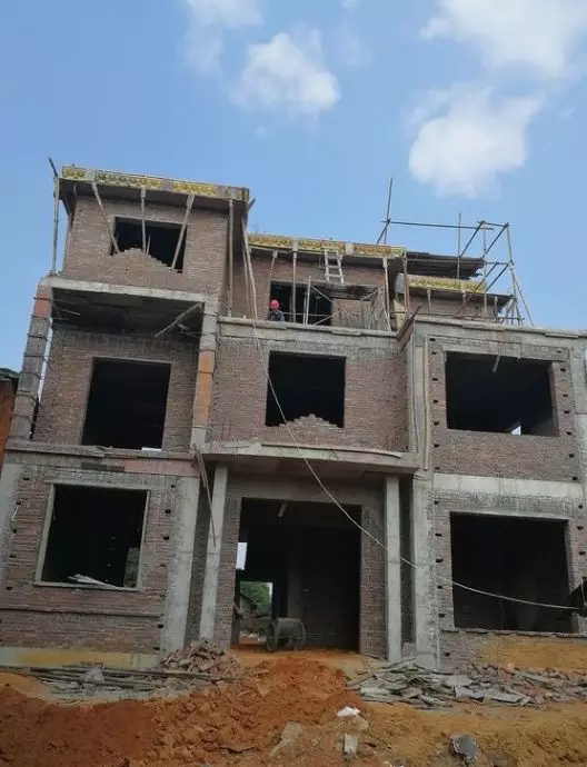 【自建房案例】網友30萬蓋三層自建房，建成效果讓鄰居紛紛仿建！