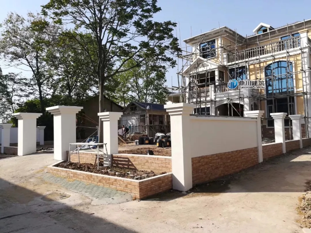 復式三層簡歐別墅施工案例欣賞