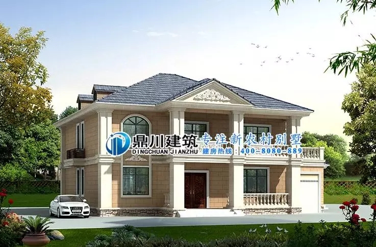 8款二層帶庭院農村別墅，有院子車庫大露臺才是完美愜意人生！