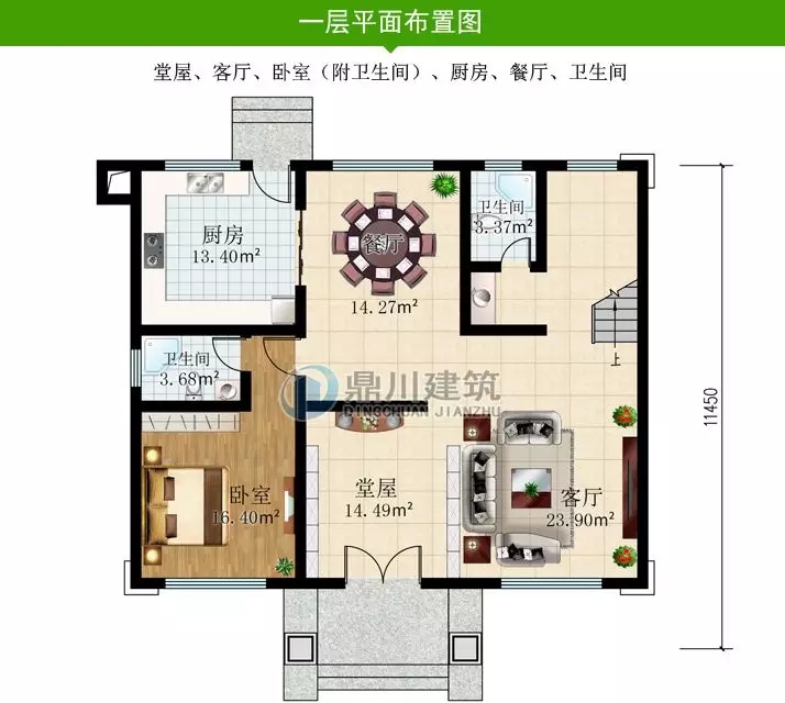 7款廚房帶后門(mén)的農(nóng)村別墅，適合農(nóng)村的生活習(xí)慣，值得收藏！