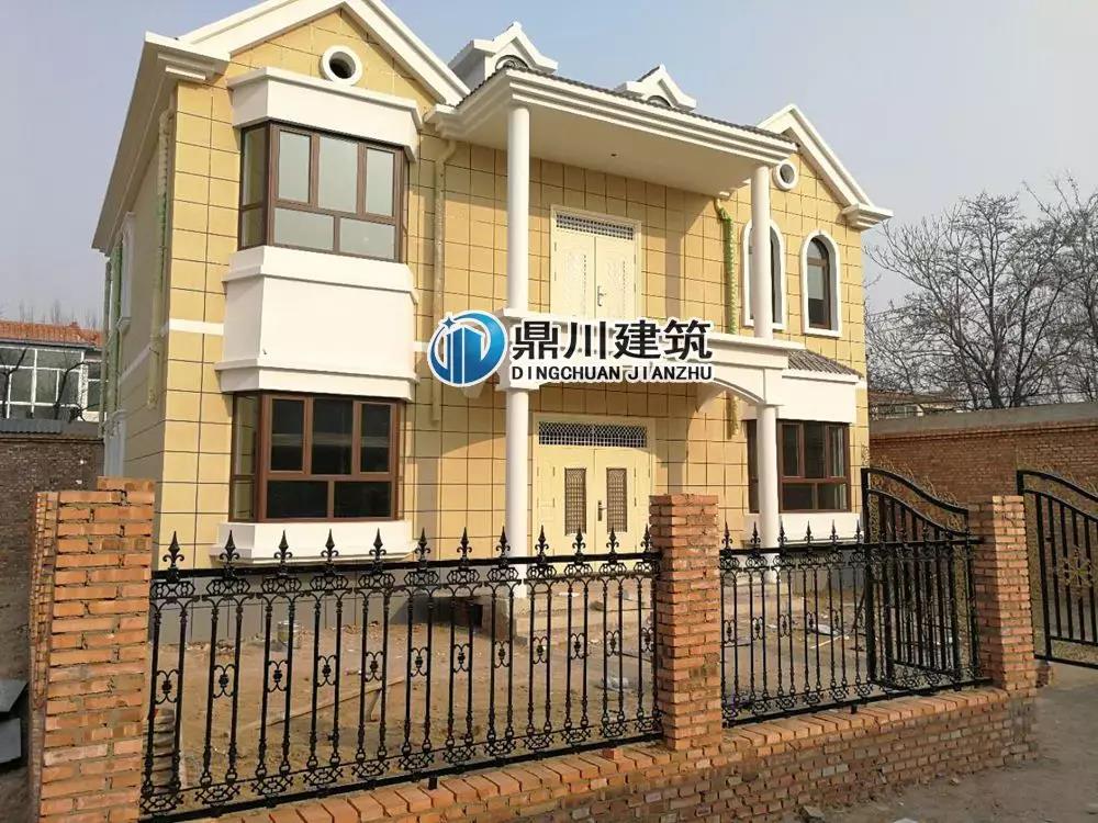 二層帶閣樓別墅設計建房案例