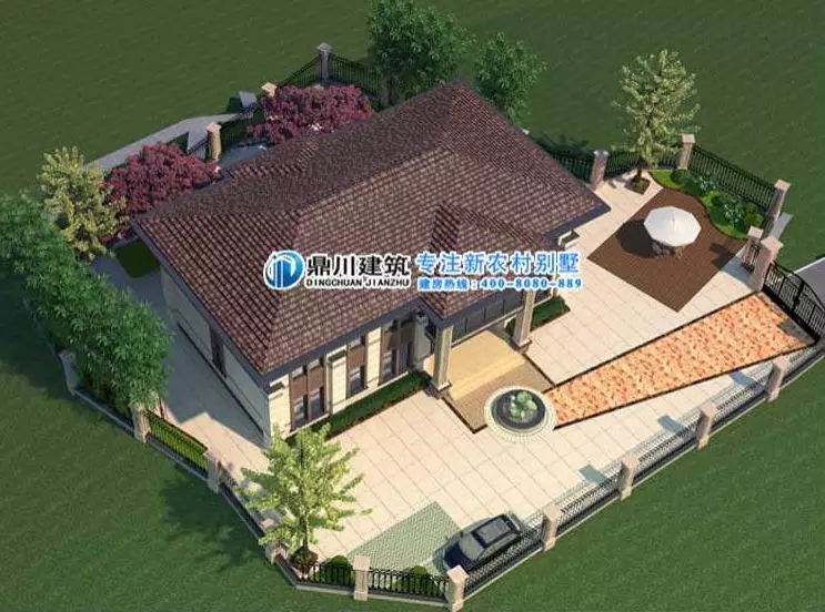 8款二層帶庭院農村別墅，有院子車庫大露臺才是完美愜意人生！