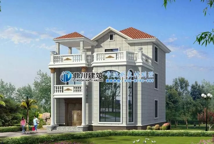 8款漂亮實(shí)用三層別墅，大氣亮眼不懼任何別墅對(duì)比，農(nóng)村人最愛！