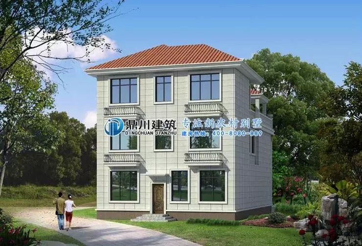 8款漂亮實(shí)用三層別墅，大氣亮眼不懼任何別墅對(duì)比，農(nóng)村人最愛！