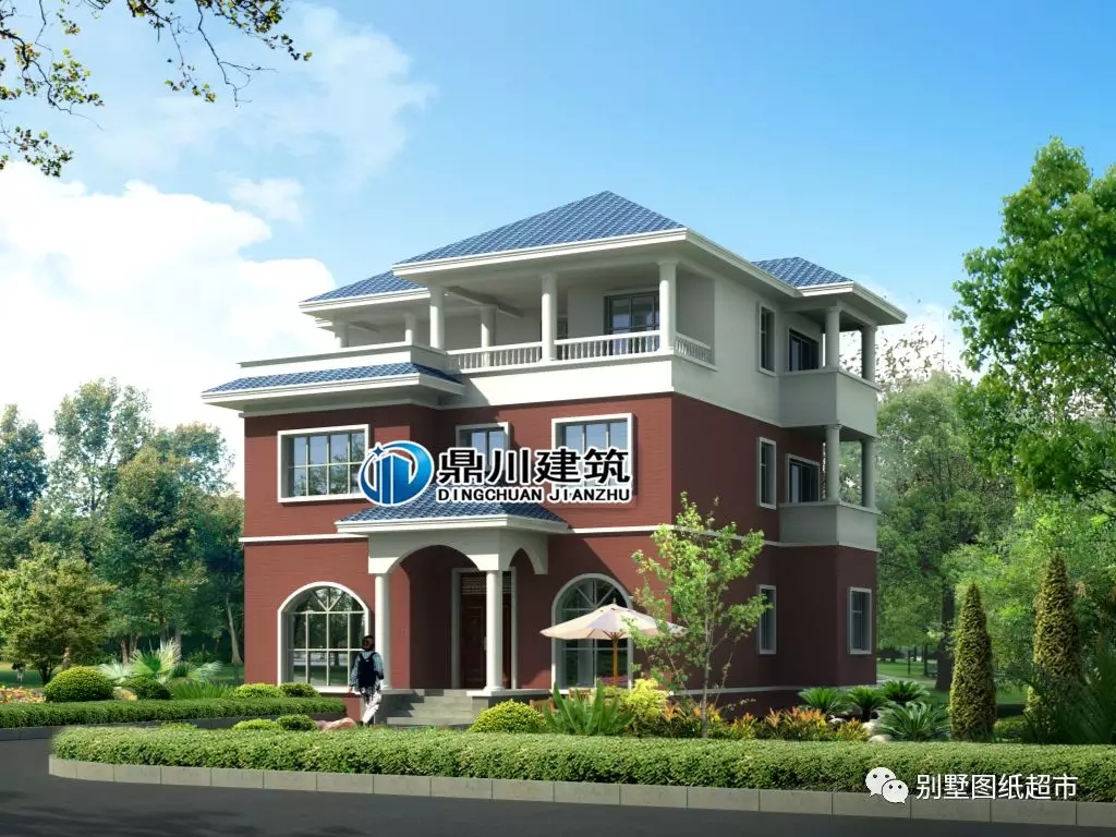 10款簡潔大方經濟型三層自建別墅，第1款造價20萬，第6款最漂亮！