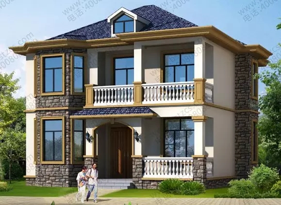 【新品】占地111平農村二層別墅，經濟實用，小戶型的最佳選擇！