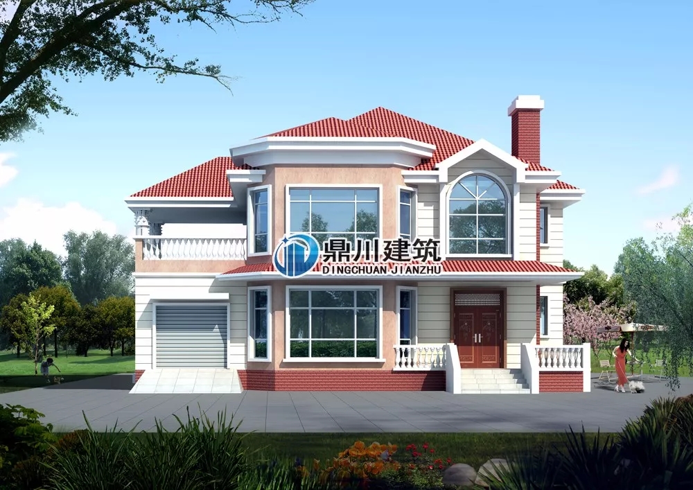 農村最新建成的小別墅，精致絕倫，聽說比效果圖還美！