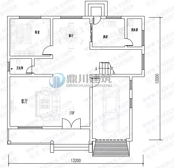 7款廚房帶后門(mén)的農(nóng)村別墅，適合農(nóng)村的生活習(xí)慣，值得收藏！