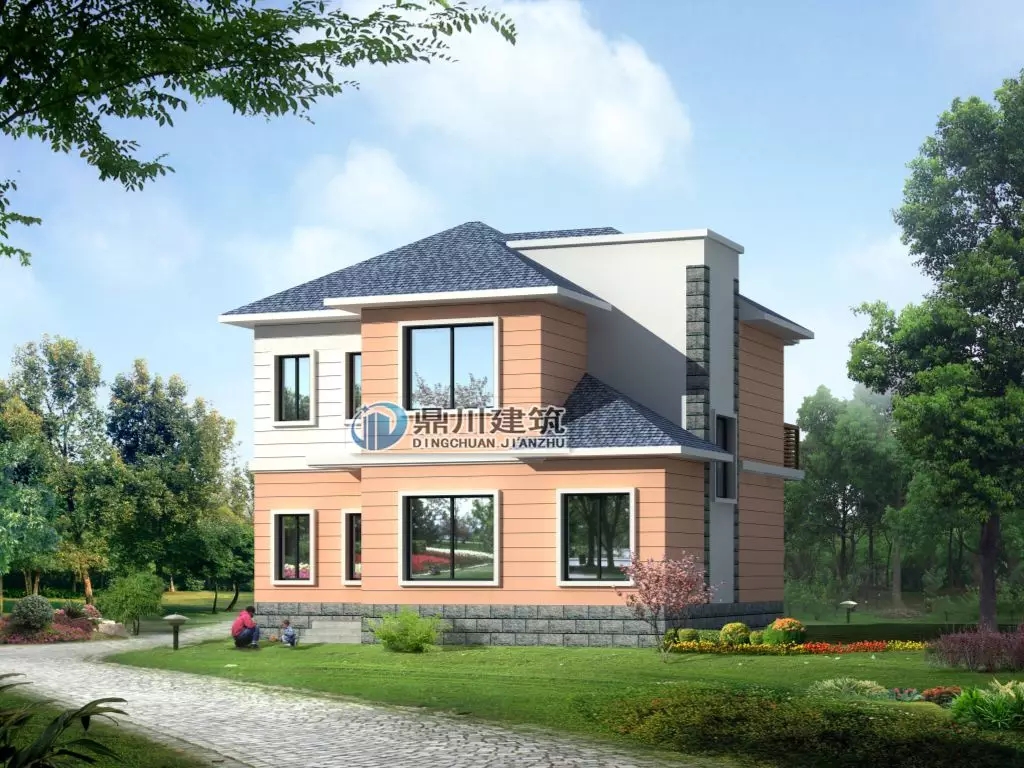 10套占地90平左右農村別墅，功能齊全，是小戶型的理想選擇