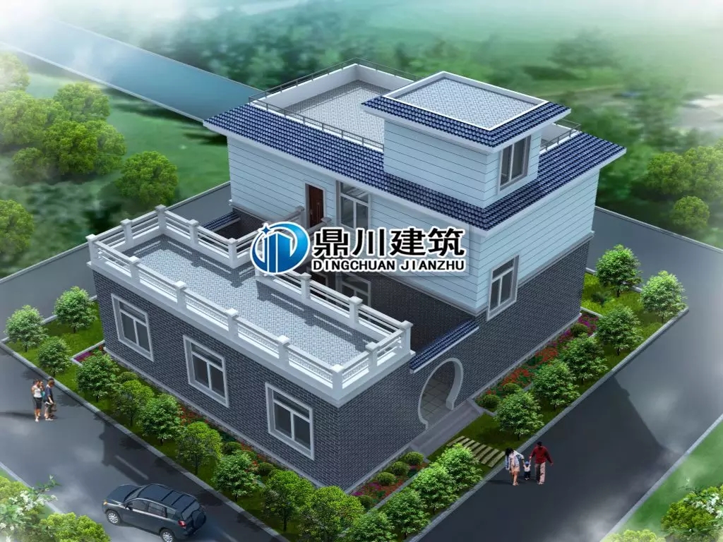 8款二層帶庭院農村別墅，有院子車庫大露臺才是完美愜意人生！