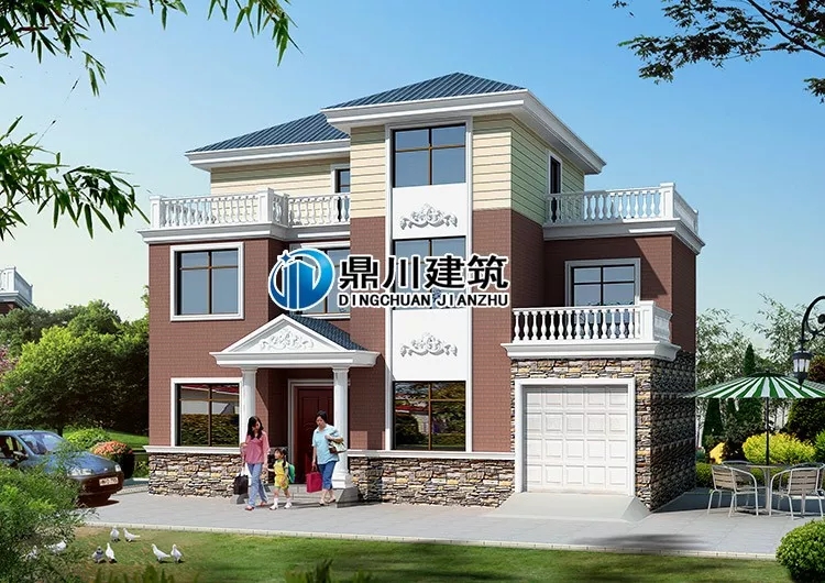 開間14米的大氣別墅，農村自建房就選10款圖紙