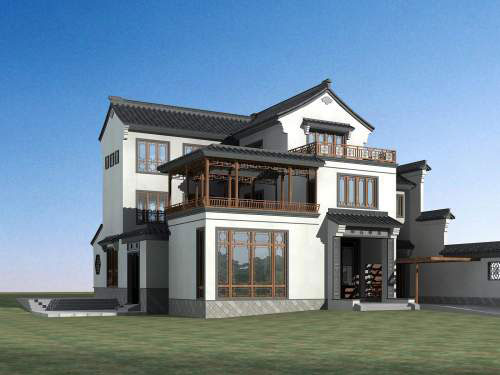 現(xiàn)代中式別墅設(shè)計(jì)說明