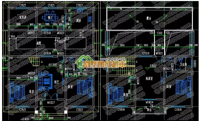 8款二層帶庭院農村別墅，有院子車庫大露臺才是完美愜意人生！