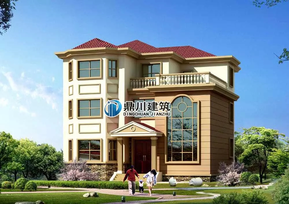 【干貨】農村別墅外墻的顏色搭配方法，讓房子大放異彩！