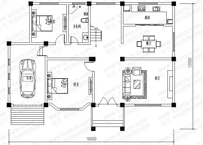 在農村照這樣建一款經典浪漫的美式小別墅，花草庭院皆相宜！