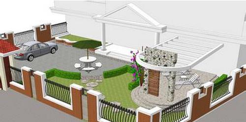 農(nóng)村別墅庭院圍墻設(shè)計(jì)注意事項(xiàng)