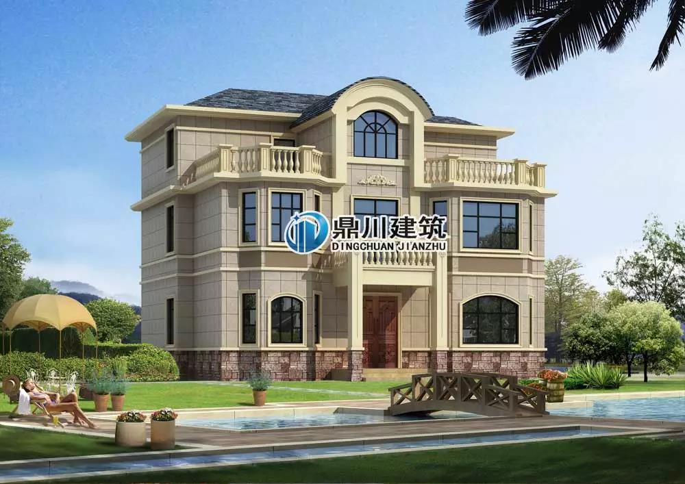 三層歐式小別墅效果圖