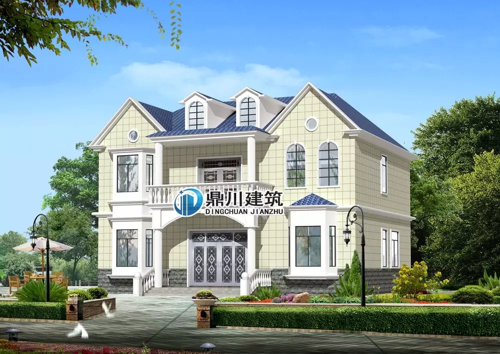 【干貨】農村別墅外墻的顏色搭配方法，讓房子大放異彩！