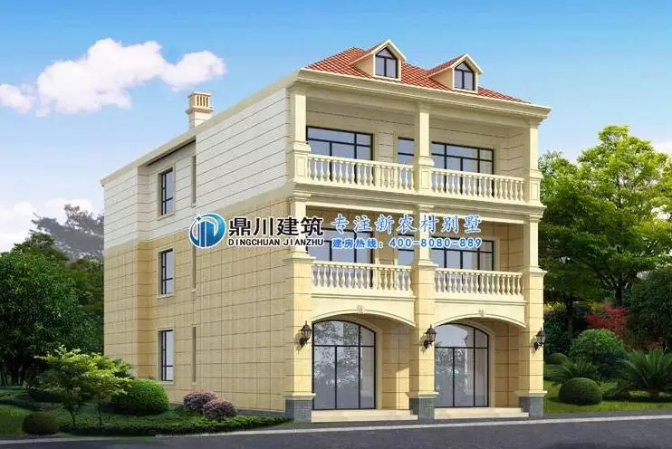 8款漂亮實(shí)用三層別墅，大氣亮眼不懼任何別墅對(duì)比，農(nóng)村人最愛！