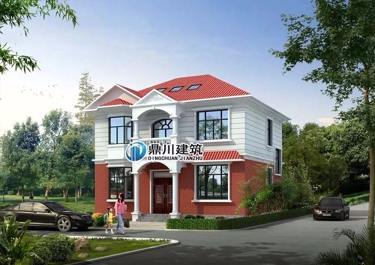 6款進深8米的農村別墅設計圖紙，真正的經濟又實用！