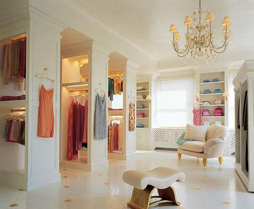 別墅衣帽間的設計原則