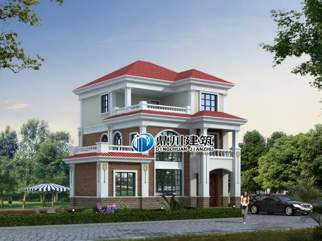 10套占地90平左右農村別墅，功能齊全，是小戶型的理想選擇