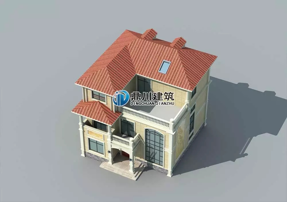 復式三層簡歐別墅施工案例欣賞