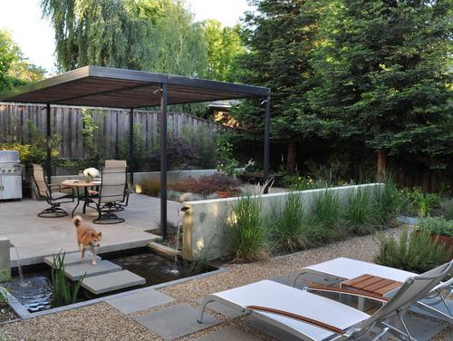 別墅露臺(tái)花園的布置技巧