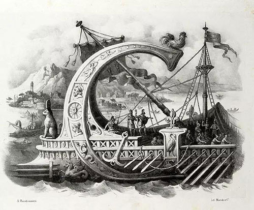 字母中讓人震撼的古典建筑