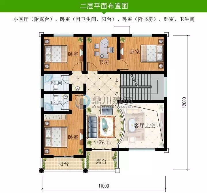 復式三層簡歐別墅施工案例欣賞