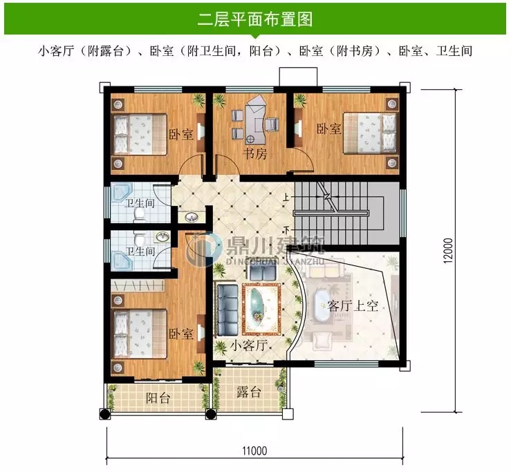 農村復式三層大氣別墅，造價親民易建造，30萬也能建出豪宅效果！