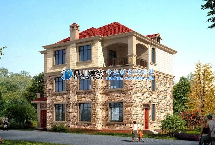 8款漂亮實(shí)用三層別墅，大氣亮眼不懼任何別墅對(duì)比，農(nóng)村人最愛！