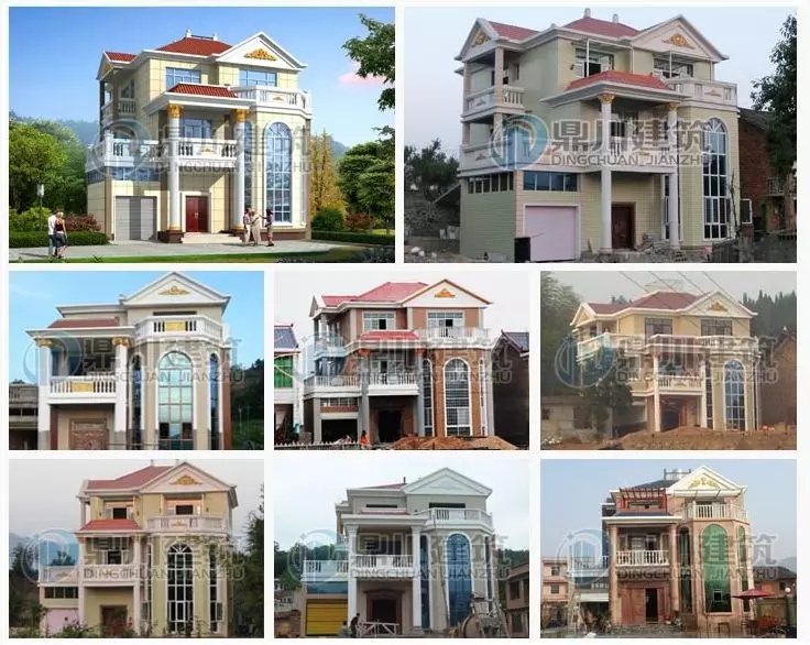 挑空客廳+旋轉樓梯，13&times;14三層優(yōu)雅大氣歐式別墅