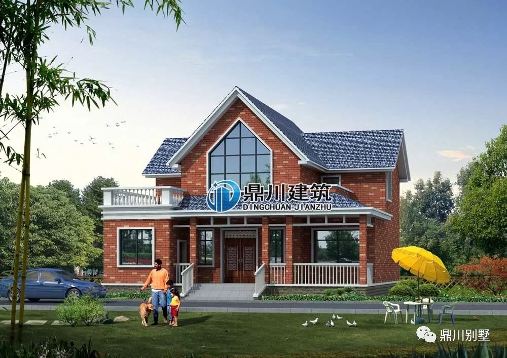 6款美式風(fēng)格小別墅，清新雅致，充滿田園氣息！