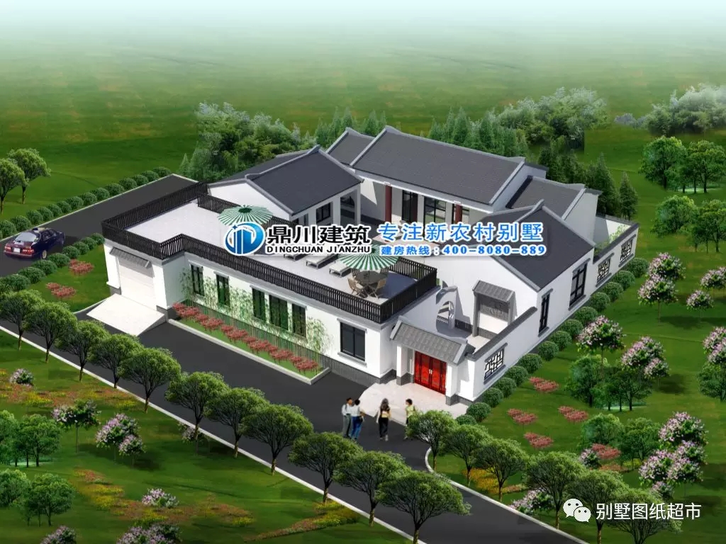 7套農村新中式四合院，一套比一套美，有庭有院過美好生活！