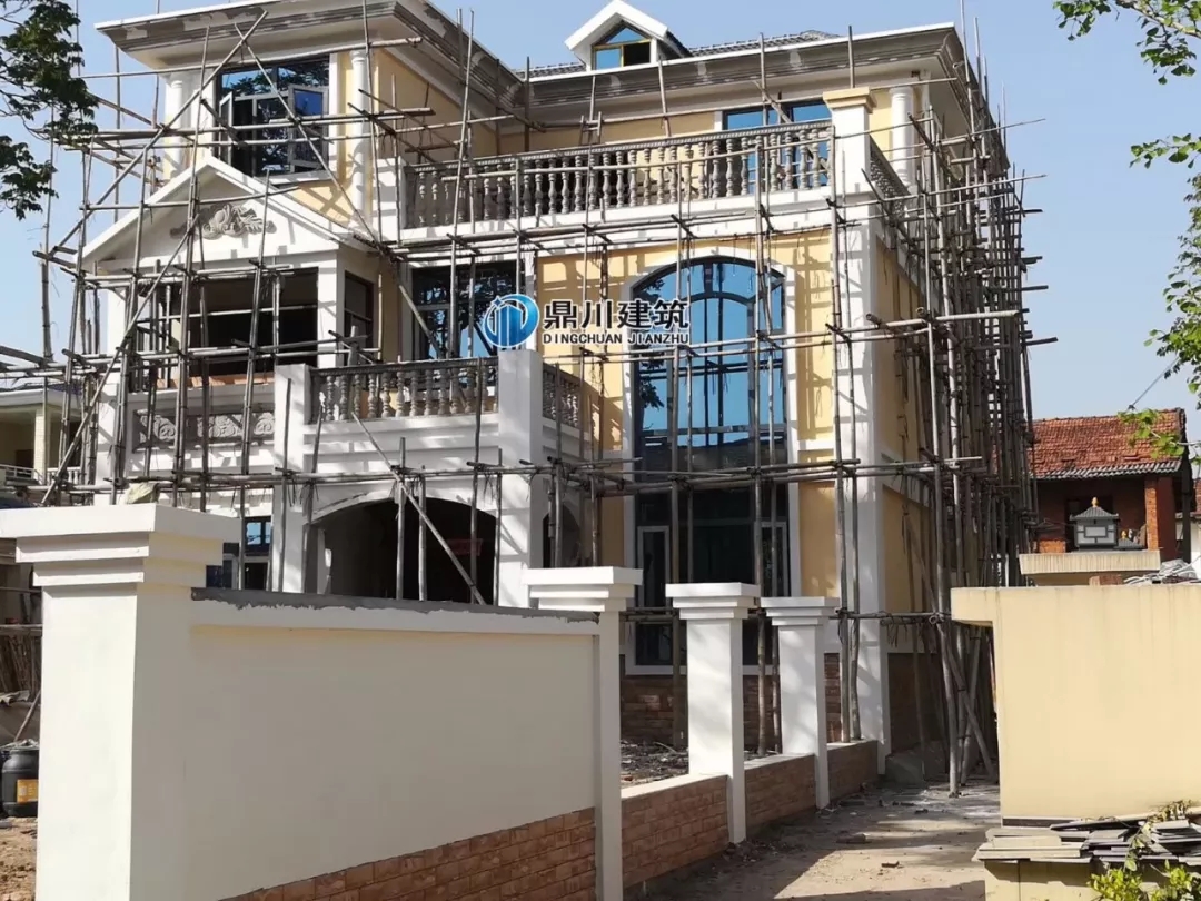 復式三層簡歐別墅施工案例欣賞