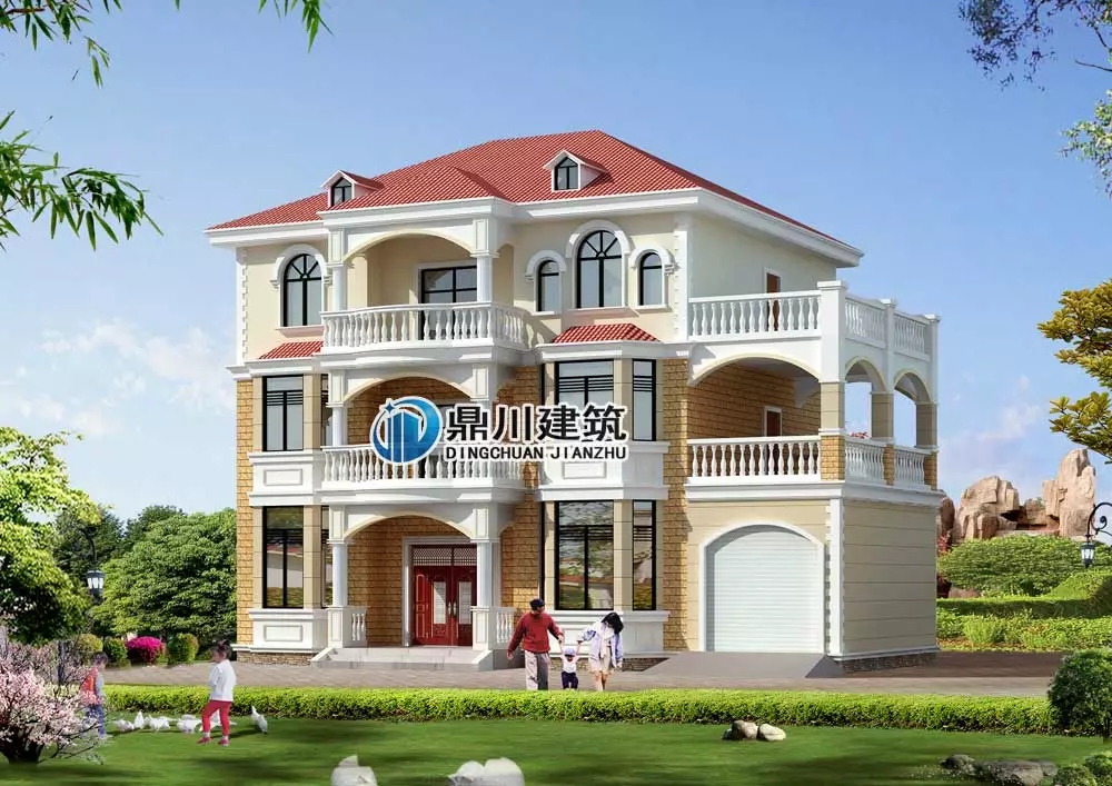 農村最新建成的小別墅，精致絕倫，聽說比效果圖還美！